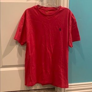 Polo Ralph Lauren soft red cotton t-shirt